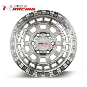 Nouvelles jantes de voiture tout-terrain à six branches 17*8.5 18*8.5 en alliage 17 18 pouces 6*139.7 6*114.3 pour Pick-up JEEP TANK - Product Image 3