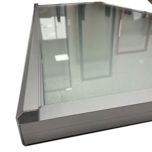 Congélateur de distributeur automatique de boissons de bière transparent porte en verre de réfrigérateur à faible émissivité de chauffage frais avec la main longue - Product Image 6