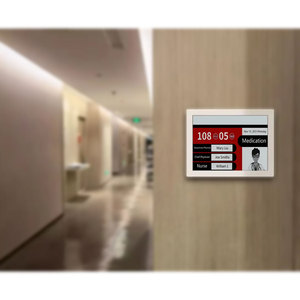 Pantalla de tinta electrónica para integración de llamadas e información de enfermería, etiqueta electrónica de bajo consumo para pasillos de hospitales, para placa de identificación de cama de hospital inteligente - Product Image 1