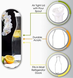 MAYSURE-Botella de Jugo de Boca Salvaje de Plástico PET, Botella de Agua, Botella de Vino con Tapa, Etiqueta Personalizada, 500ml, 16oz - Product Image 4