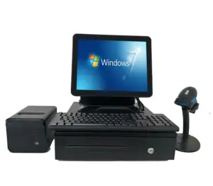 Sistema de Caixa Registradora de Computador POS Desktop com Tela de toque