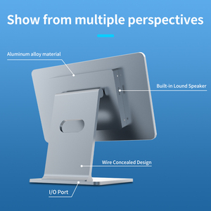 Mới siêu mỏng 15.6 inch nhôm <span class=keywords><strong>POS</strong></span> hệ thống tiền mặt đăng ký <span class=keywords><strong>Android</strong></span> <span class=keywords><strong>POS</strong></span> thiết bị đầu cuối với <span class=keywords><strong>Windows</strong></span> thanh toán điểm cuối - Product Image 3