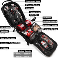 Trousse de premiers secours portable pour traumatismes, fournitures médicales d'urgence, kit tactique d'urgence pour stand de tir OEM ODM