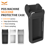 Étui en silicone Nexgo N82 Coque protectrice souple pour terminal de point de vente intelligent Ajustement parfait Housse résistante aux chocs Certifiée CE/FCC/ROHS