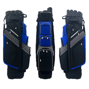 Sac de golf léger et imperméable personnalisé à 14 compartiments, multifonctionnel en polyester, avec fermeture éclair anti-collision, pour le commerce transfrontalier (OEM/ODM) - Product Image 4