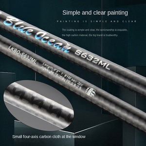 Canne à pêche en carbone personnalisée FJORD BLUE OCEAN SOLID SLOW JIGGING ROD pour la pêche à la <span class=keywords><strong>carpe</strong></span> et au bar en eau salée - Product Image 3