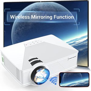 Vente directe d'usine, projecteur LCD 720P à prix avantageux, utilisation domestique, projecteurs de jeux vidéo, GP15 Proyector 4k GP15 - Product Image 2