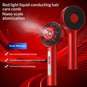 2026 Neuer Haarwuchs-Applikator Haarkamm Heizender Kopfhautpflege-Massagebürste Nanopartikel-<span class=keywords><strong>Spray</strong></span> Elektrischer Rotlicht-Kopfhautmassager - Product Image 6