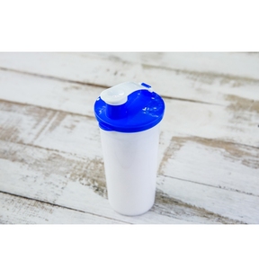 Durable PP <b>Plastic</b> Sports Water <b>Cup</b> with Leak Proof Snap Cap Elegant Lightweight Tumbler for Outdoor Hiking Gym Daily Use - Product Image 1