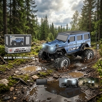 Mini-voiture télécommandée R64 à l'échelle 1/64, véhicule tout-terrain 4x4, rechargeable sans fil, voiture de loisir télécommandée de bureau