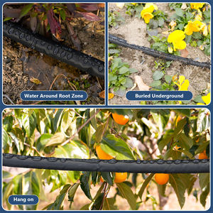 Manguera de riego de PVC de alta eficiencia para riego de césped y jardín, tubería de agua de ahorro de agua con agujeros para mangueras y carretes de jardín - Product Image 6