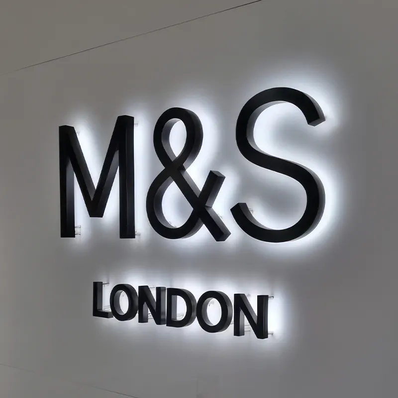 Custom 3d Acrylic LED Letter Signage Outdoor waterproof letter custom signs with business sign