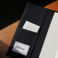 Couverture de cahier en tissu de lin de taille personnalisée avec impression de logo Couverture de livre élégante et durable pour Journal et mémo