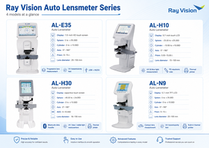 Equipo Óptico Nuevo de Fábrica, Lensómetro Automático AL-E35 para Hospital Oftalmológico - Product Image 6