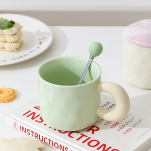 Taza de Viaje Personalizada de Porcelana Coreana, Color Caramelo Fresco, Apta para Alimentos, Reutilizable, Apta para Lavavajillas y Microondas, para Hombre y Mujer - Product Image 4