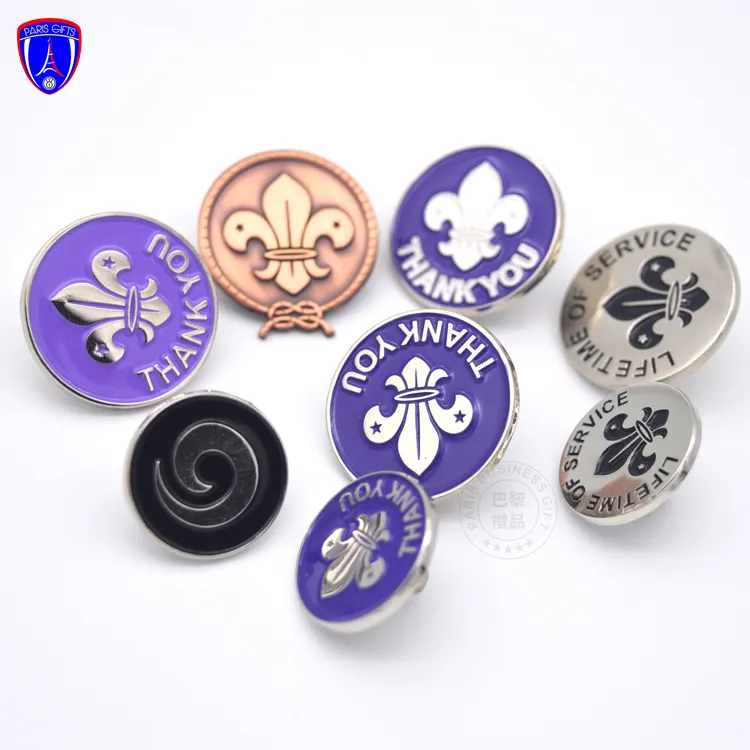 OEM high quality popular soft enamel pins of New Zealand Masonic Association