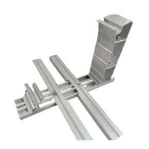Systèmes de montage de toit lesté solaire YZ Supports de montage Pv solaires au sol Système de montage solaire ouest-est en aluminium - Product Image 1