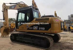Excavatrice sur chenilles d'occasion Cat315D de 15 tonnes, moteur d'origine japonaise, certifiée CE EPA, garantie 1 an - Product Image 2