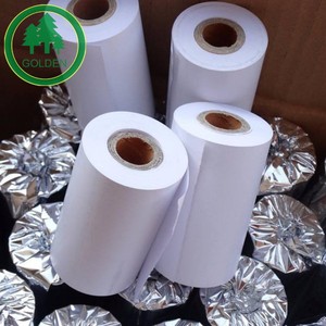Hot Sale 55gsm Thermal <b>Paper</b> Jumbo <b>Roll</b> Parent <b>Roll</b> For Thermal Label <b>Paper</b> Base Material - Product Image 5