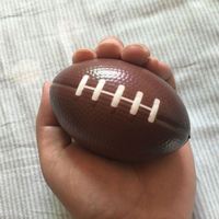 Jouet de décompression pour enfants et adultes, mini ballon de football américain, de soccer, de rugby en mousse PU souple, 100 pièces