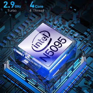 CRELANDER Laptop <span class=keywords><strong>Rosa</strong></span> di Tendenza con Schermo IPS, Processore Intel N5095, 12GB RAM DDR4, Computer <span class=keywords><strong>Portatile</strong></span> per Casa e Ufficio - Product Image 4