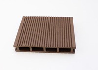 Revestimiento de pared de WPC externo Exterior de plástico compuesto Exterior Impermeable Suelo de cubierta de madera de Wpc