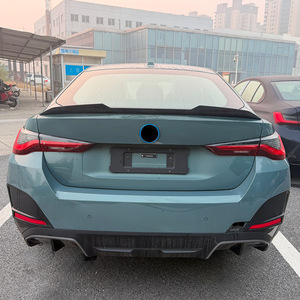 Bmw Rear Spoiler Ducktail Piano <b>Black</b> Carbon Fiber Texture For 4 Series G26 2020+ Trunk <b>Wing</b> - Product Image 2