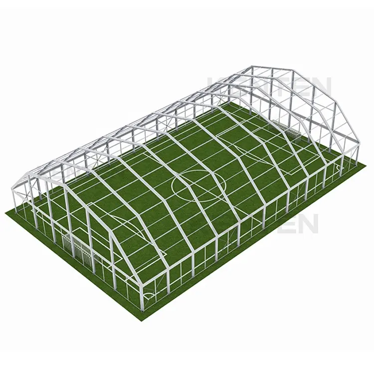 Voetbalvoetbalveld Arena Pitch Tenten Veld Stadion Structuur Sporthal Marquee Evenementen Grote Voetbalveld Stadion Tent