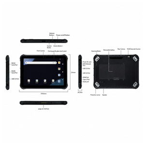 Tablette robuste industrielle <span class=keywords><strong>Android</strong></span> 14 avec 5G, 8 Go <span class=keywords><strong>de</strong></span> RAM, 128 Go <span class=keywords><strong>de</strong></span> stockage et ports RS232, RS485, RJ45, HDMI Q225MP - Product Image 6