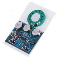 Module audio vocal enregistrable 30S, sensible à la lumière et à commande par touches, puce sonore programmable pour carte de vœux DIY