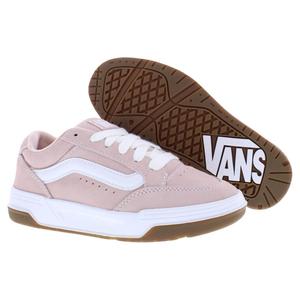 Zapatillas de Skateboarding con Cordones para Niños Hylane Gs, Gamuza Sintética Cómoda, Color Sepia Rosa Blanco Verdadero - Product Image 4