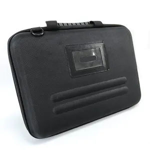 15.6 pouces vente en gros personnalisé protection ordinateur portable sac en cuir ordinateur professionnel tablette Double EVA étui pour ordinateur portable