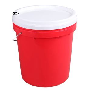 Seau en plastique vide de seau rond en acier de qualité Factory-Direct de 18 litres pour l'utilisation de l'essence et de la peinture à l'eau - Product Image 1