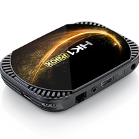 TV Box Inteligente HK1 Rbox X4S S905x4 2022, Reproductor Multimedia con Android 11.0, 8K IPTV, 4GB RAM, 64GB/128GB ROM