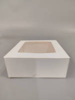 Snow Maid Kraftpapier Cupcake-Muffin-Verpackungsbox für 4-6 Stück, Umweltfreundliche Recyclingmaterialien, Magnetverschluss, Individuell Anpassbar