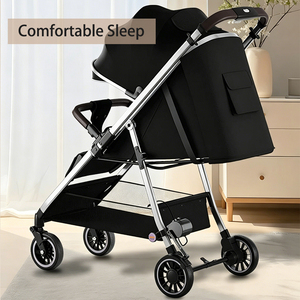 SUNNUO 2026 Nouveau Design Poussette Bébé Automatique avec Fonction Balancelle et Rehausseur – Article Confortable et <span class=keywords><strong>de</strong></span> Haute Qualité pour un Sommeil Optimal du Bébé – Rehausseur <span class=keywords><strong>de</strong></span> Poussette Réglable - Product Image 4