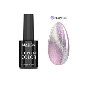 Esmalte de Uñas en Gel Majida Color 8.5 ml, Efecto Ojo de Gato Violeta, Libre de HEMA - Product Image 1