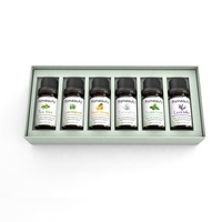Diffuse citronnelle eucalyptus bergamote romarin menthe poivrée rose bois de santal fabricants parfum aromathérapie ensemble d'huiles essentielles