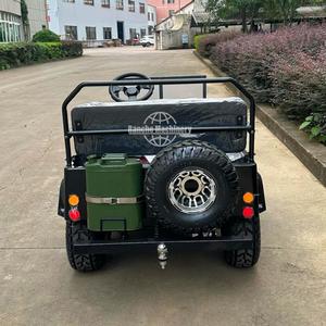 Jeep Willys Clásico para Niños, Biplaza, Gas/GLP, Transmisión Automática, Certificado CE, 150-250hp, Batería de Plomo-Ácido - Product Image 6