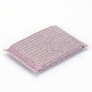 <b>Silver</b> <b>Wire</b> Cleaning Pad Rectangle Multi Purpose Scouring Pad For Pots And Pans FY1203 - Product Image 4