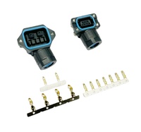 Conector de Alimentación de 6 Pines LC02-06P de Fábrica para Motor Servo Leadshine XINJE, Compatible con CABLE-RZSH, Automatización Industrial