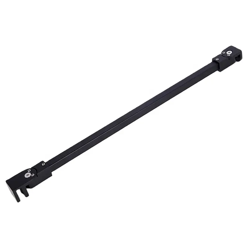 Hot selling shower door glass support bars Matt black stainless steel tension rod
