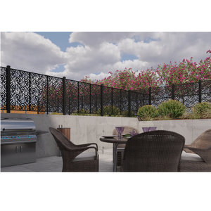 Customizable OEM/ODM Decorative CNC Metal Fence <b>Panel</b> Powder Coated Stainless Steel Partition <b>Panel</b> <b>Room</b> <b>Dividers</b> - Product Image 5