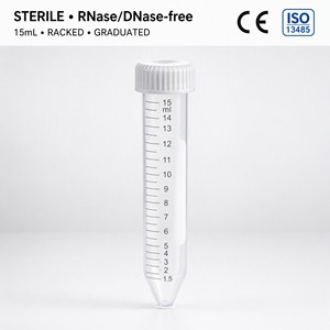 Consommable de laboratoire : Tube de centrifugation médical <span class=keywords><strong>SBS</strong></span> 15ml-50ml avec graduation et couvercle à vis - Product Image 5