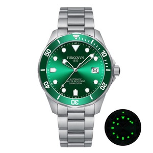 Drioshipping <b>Automatic</b> Mechanical Watch for Men Custom Logo Luxury Business Designer Wrist Watches Quartz Alloy Glass Fashion - Product Image 4