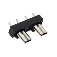 Portafusibles Mini/ATS, Enchufe para Fusibles Automotrices, Clip para Fusibles de Montaje en PCB, Base de Fusibles con Terminal de Latón