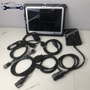For Doosan Diagnostic Tool Excavator Forklift Engine Fault Detector Interface DDT SCR DPF DCU ECU Scanner and cf33Tablet - Product Image 3