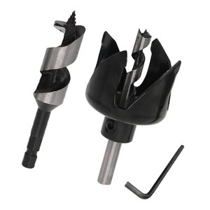 Spherical Door Lock Hole Opener Reamer 22mm 54mm Woodworking Drill Bit Self Drilling For Door Handle Installation - Product Image 4