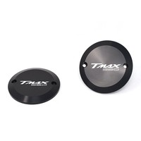 Paire de caches latéraux moteur pour Yamaha T-MAX 560 (Rouge)