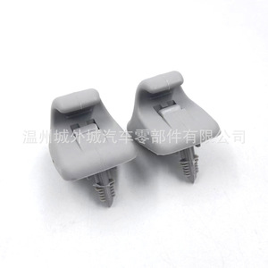 Clips para visera solar para Hyundai Ix25 Ceart Sonata Elantra Verna 85235C9000TTX, tipo tornillo, montaje en techo, material ABS - Product Image 4